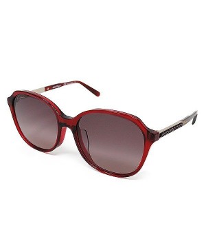 Salvatore Ferragamo Sunglasses Woman Crystal Red SF908SRA-613