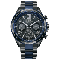 Citizen Attesa Satellite Wave GPS ACT Line Black Titanium™ Series Attesa 35th Anniversary Limited Edition 3rd "Blue Universe Collection" CC4066-69E