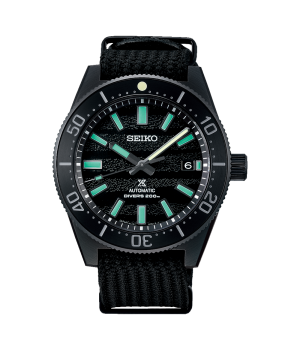 Seiko Prospex Diver Scuba 1965 Mechanical Divers Modern Design The Black Series Limited Edition SBDX055